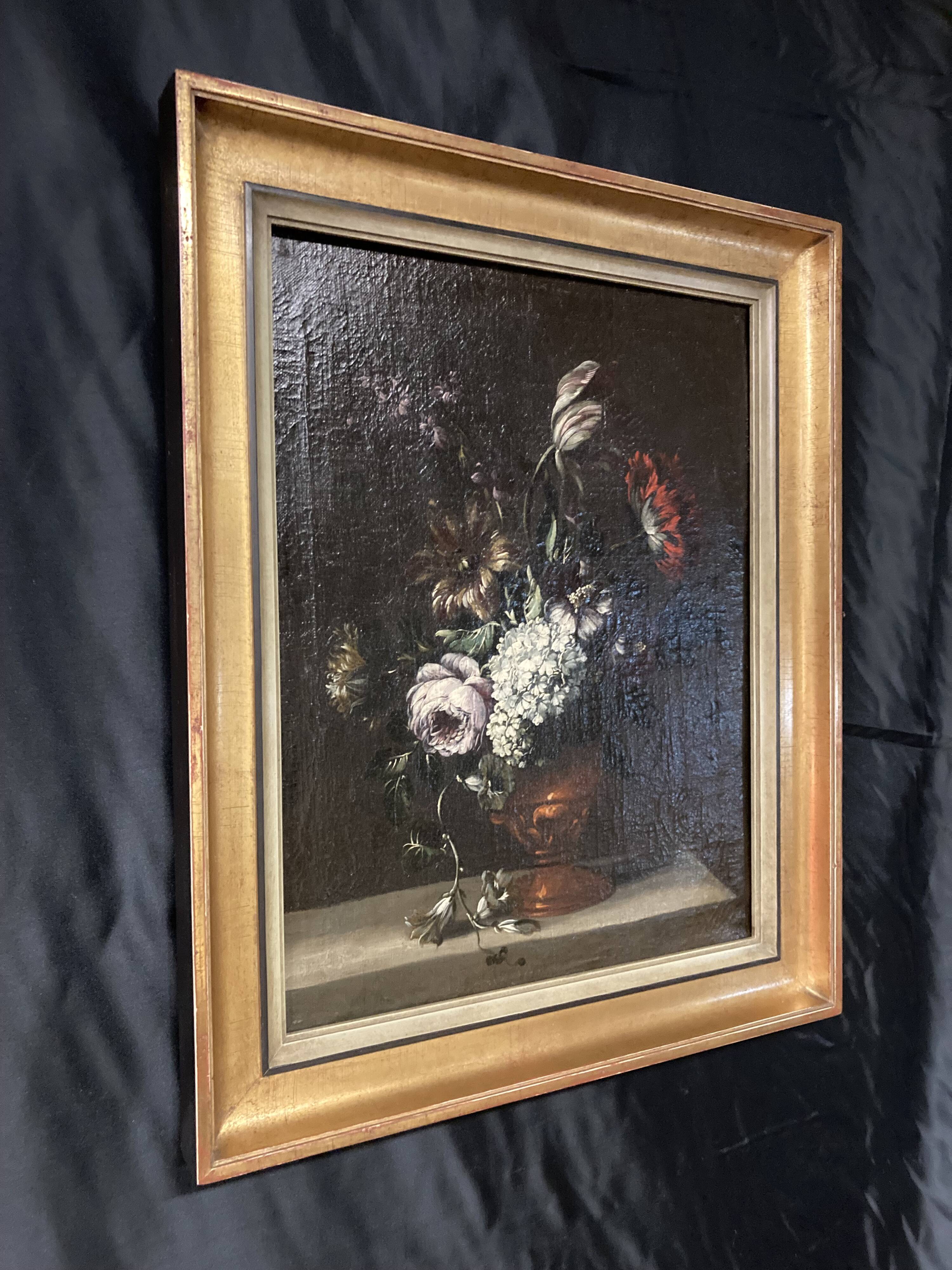 School of the North 17th century, Still Life with Bouquet, oil on canvas