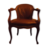 Leather armchair
