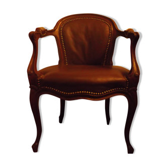 Fauteuil en cuir