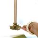 Brass candle holder