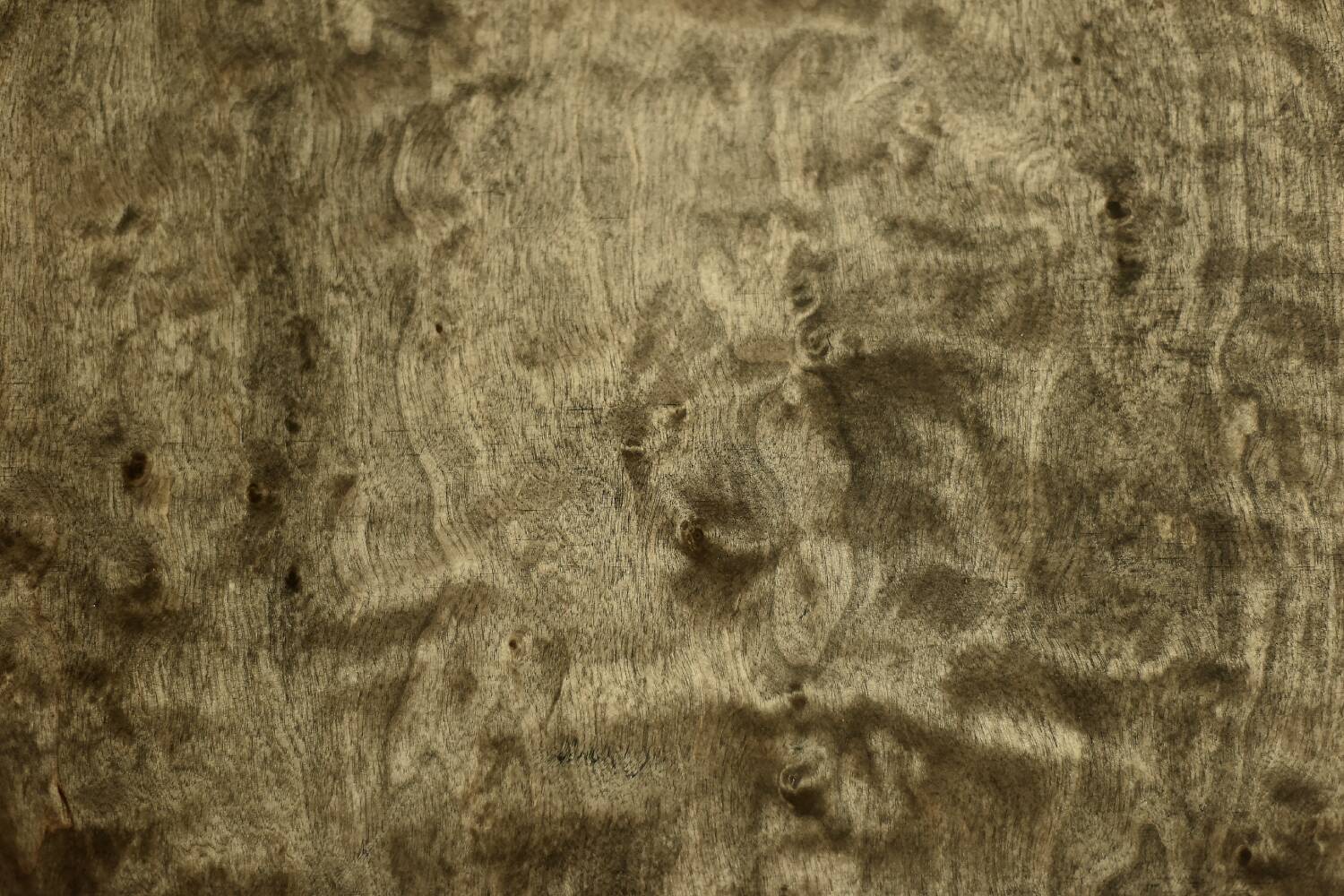 Scandinavian sideboard in birch with hand-painted op-art pattern, 1960s