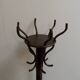 Vintage standing coat rack in bamboo