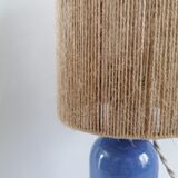 Lampe à poser en fil de jute naturel