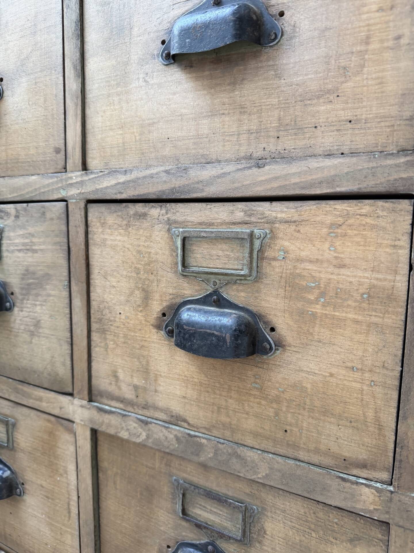 1950s pine workbench XL 160cm