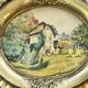 Combastel (Magdeleine), watercolor of a house with a mill, late 19th century