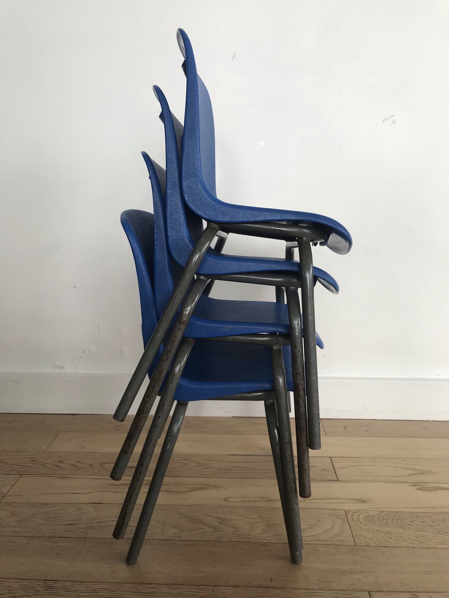 Vintage Grofillex nursery school chair