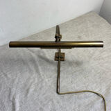 Wall light, picture light, in brass.