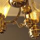 Lampadario italiano in vetro di Murano 1940s In ottime Condizioni