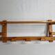 Wooden coat rack, 5 hooks, 74 cm