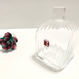 Transparent Murano Glass Decanter Bottle by Carlo Moretti, Italy