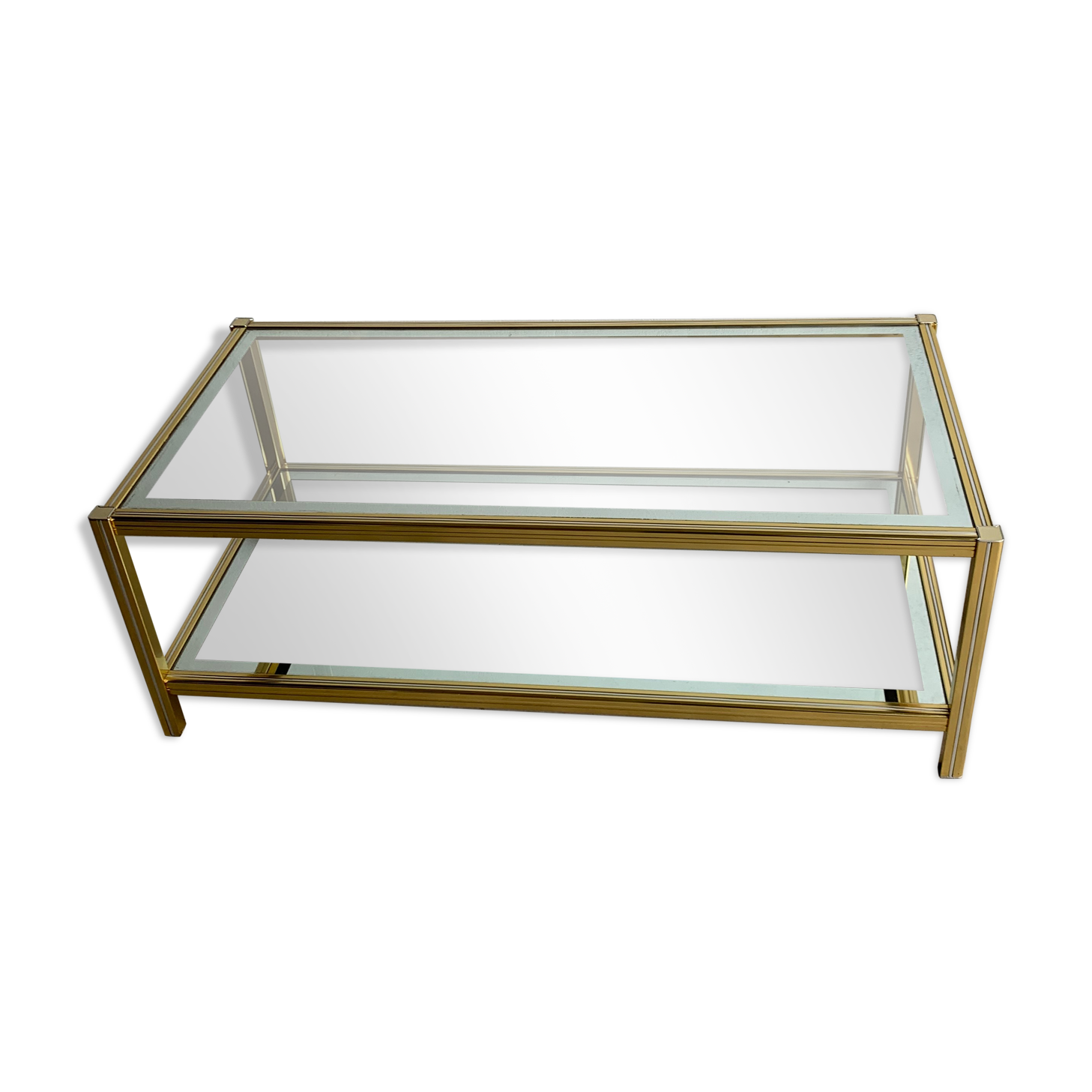 Golden coffee table, 1970s