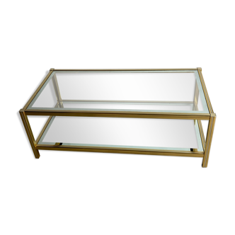 Golden coffee table, 1970s