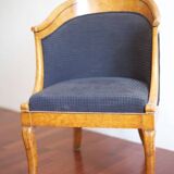 Fauteuil gondole Charles X d'époque