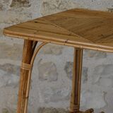 Table en rotin