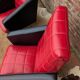 Pair of Armchairs in Faux Leather