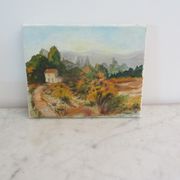 2 peintures sur toile