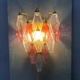 Murano Glass Poliedri Sconces, Italy, 1980s - Set of 2