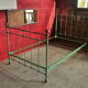Iron and brass bed