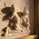 Marble bas-relief tableau of Putti