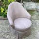 Vintage canvas toad armchair 1970
