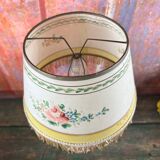 Pink porcelain bedside lamp