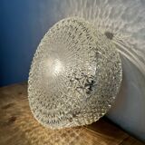 Vintage Glass Wall or Ceiling Light, 1970s