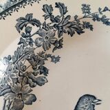 Assiettes creuses Longwy en terre de fer