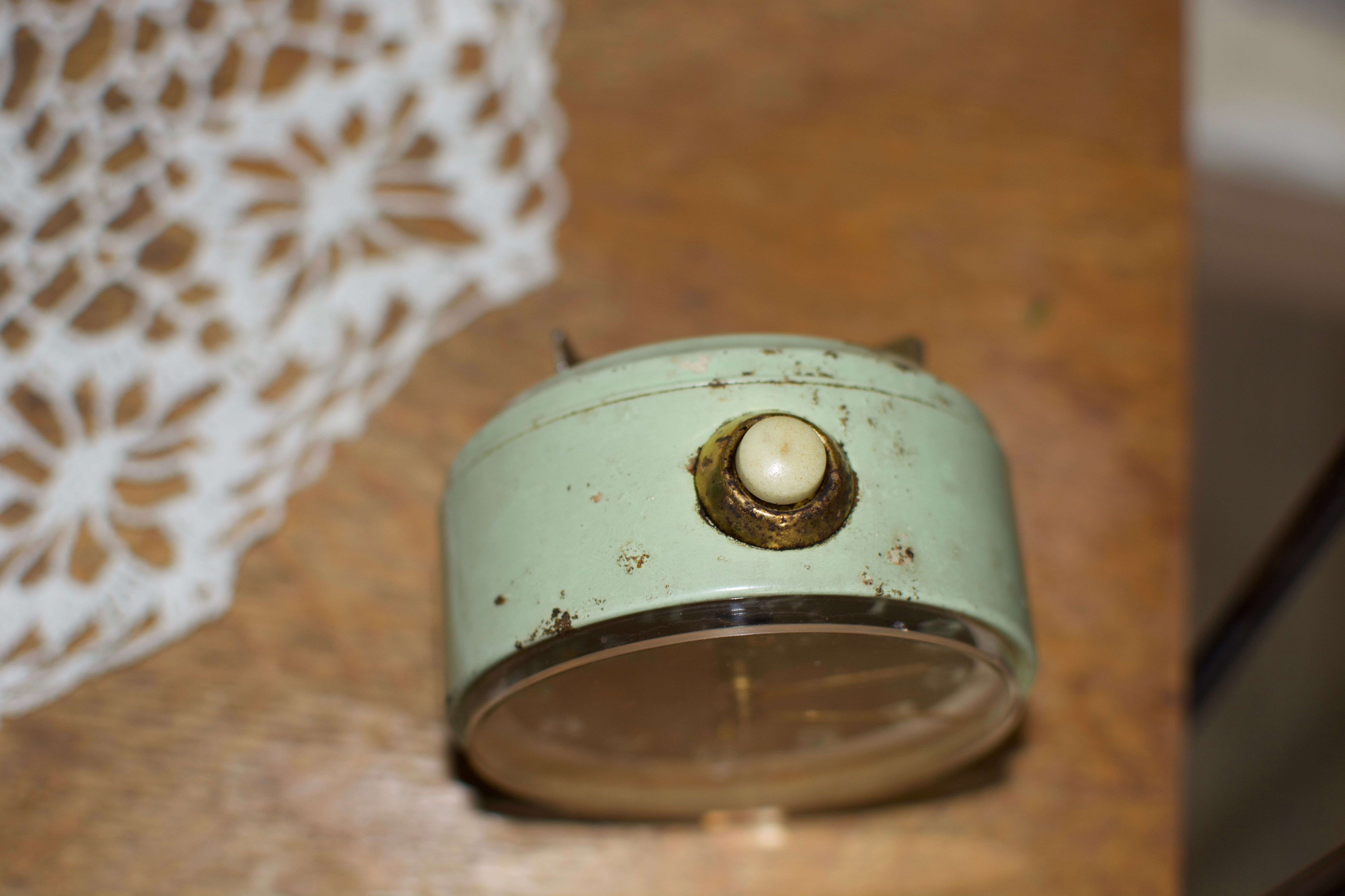 Mechanical alarm clock Mauthe Vintage