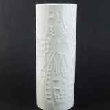 Large vase by gerold-porzellan op-art abstract relief decor 1960s/1970