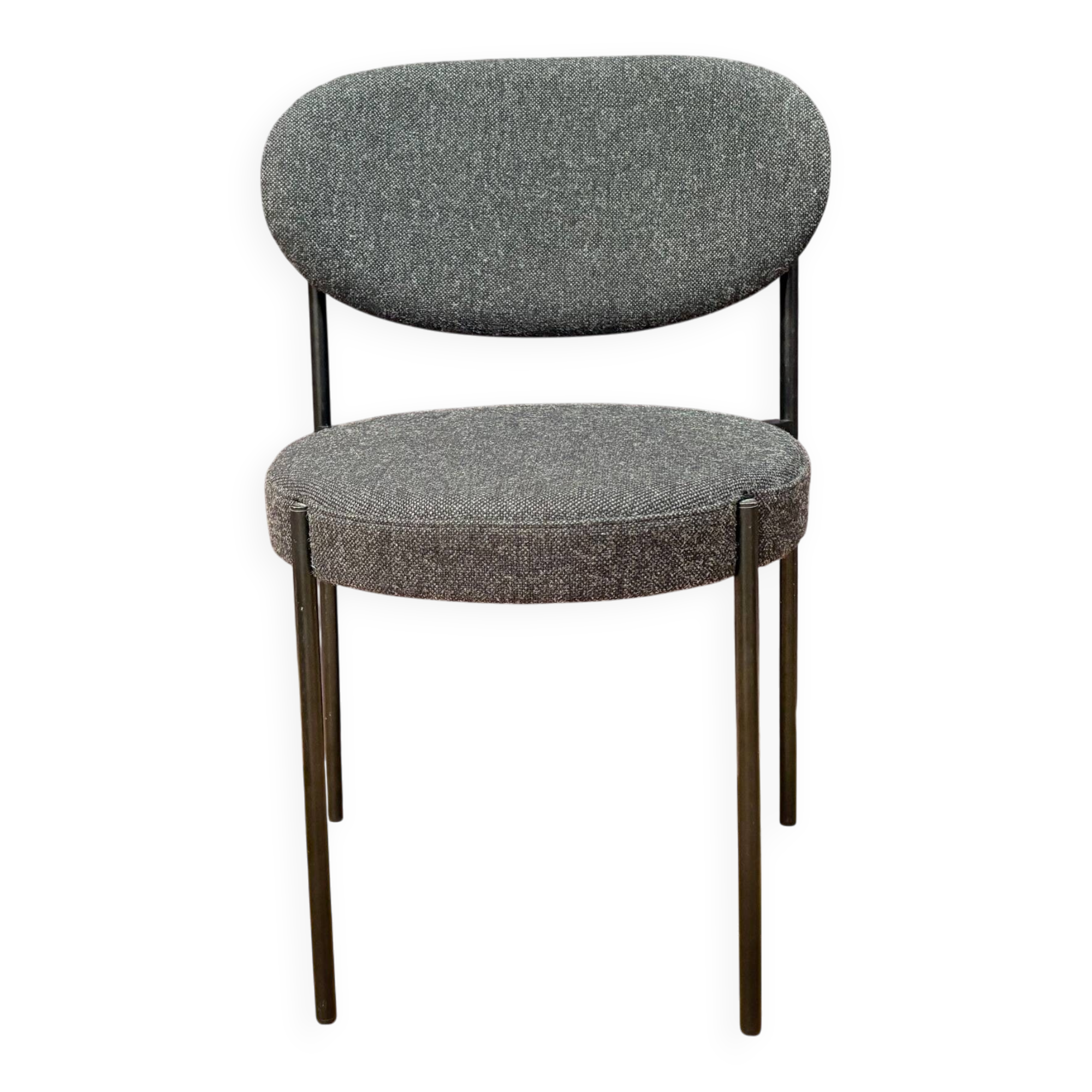 Chair 430 designed by Verner Panton, Verpan, Denmark, signed by Peter.