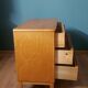 Commode danoise à trois tiroirs en bouleau, années 1960.