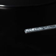 Original round Knoll Tulip dining table (137cm) Emperador glossy NEW CONDITION!