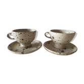 Set de tasses et soucoupes de Gustave Tiffoche