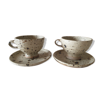 Gustave Tiffoche's cup and saucer set