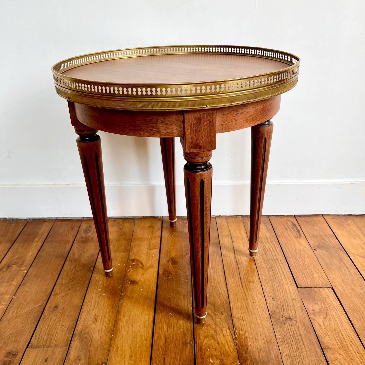 Louis XVI style hot water bottle side table