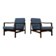 Mid Century Armchairs By Zenon Bączyk, 1960's, Set Of 2