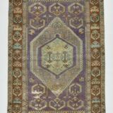 4x6 Vintage Oushak Carpet, Turkish Rug, 107x172Cm