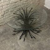 Robert Goossens pour Coco Chanel, Table basse épi de blé, 1970