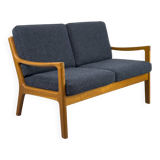 Vintage Two-Seater Senator Sofa in Teak by Ole Wanscher