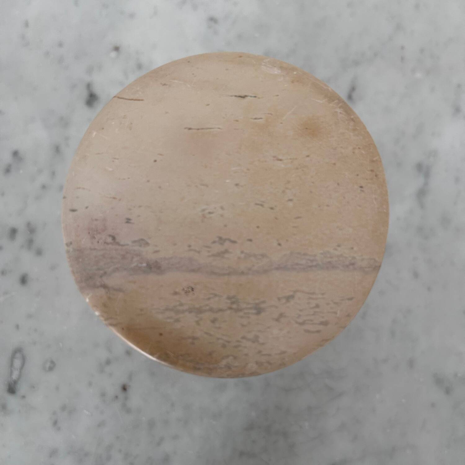 Stone footed bowl