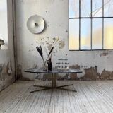 90s coffee table with Agate stone effect.