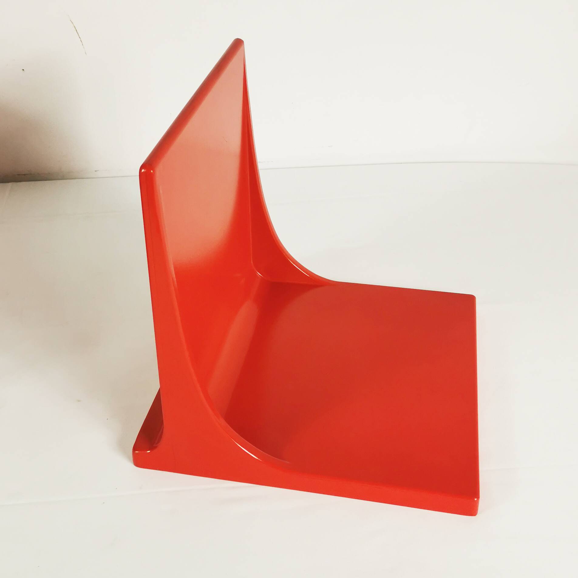 Pair of Space Age wall shelves, Germany, 1970s