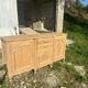 Buffet enfilade bois naturel