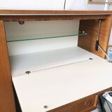 Vintage two-tone Scandinavian sideboard, 1960