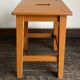 Farm stool folk art original barn painting