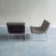 Mid-century modular lounge chairs