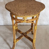 High rattan table