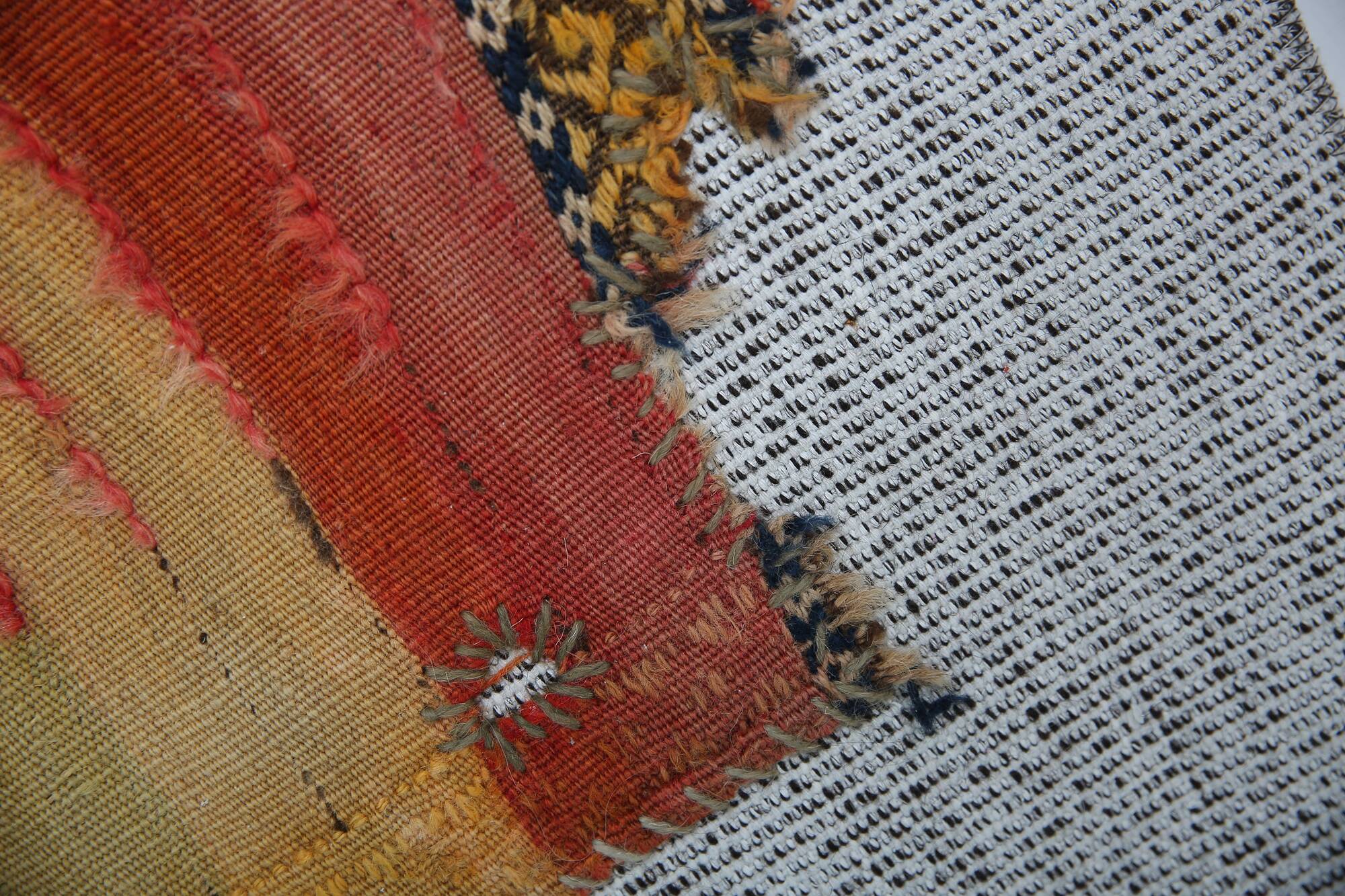 Modern Handmade Vintage Wall Rug, 75x134Cm