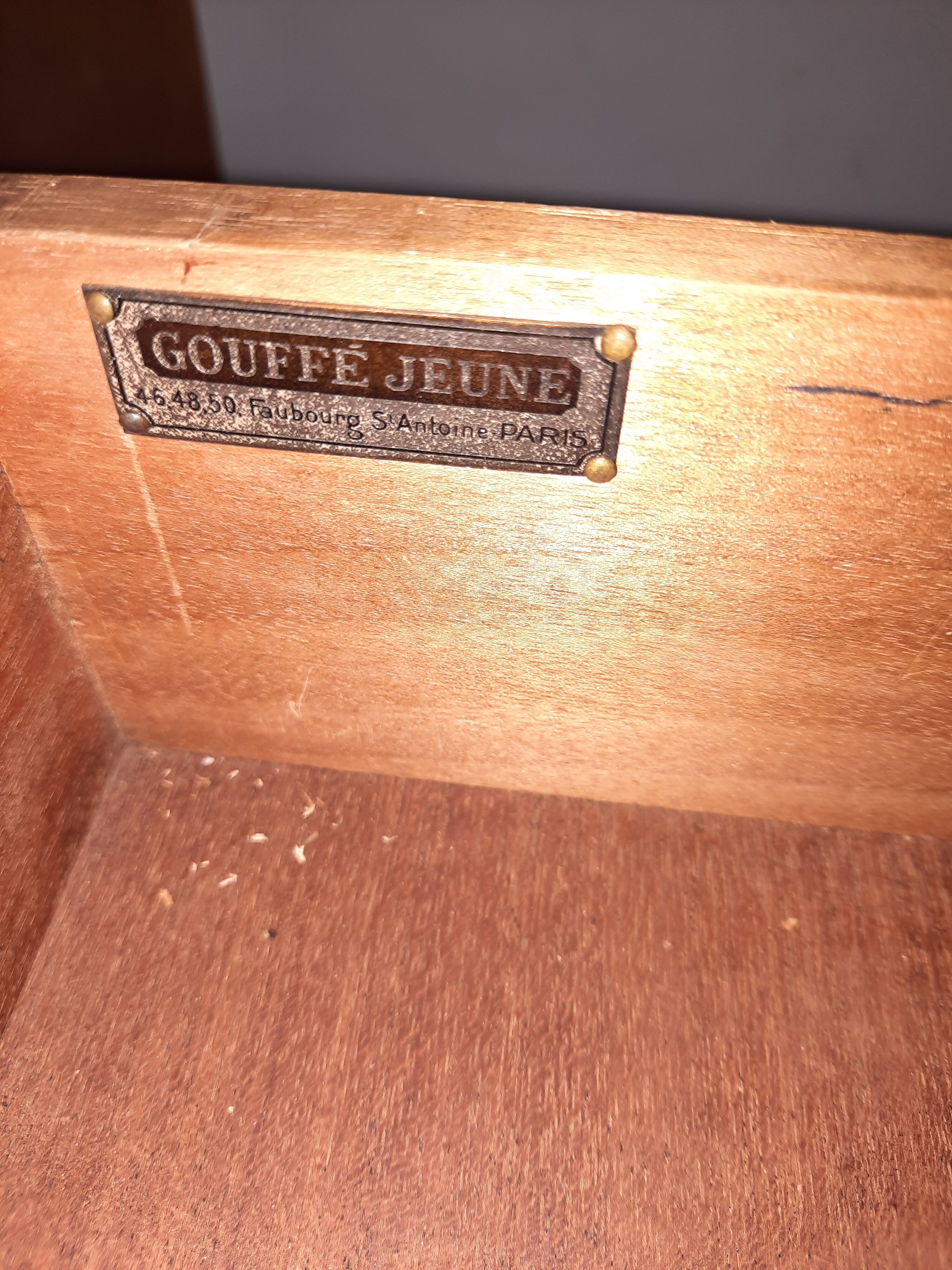 Bureau plat de la maison "Gouffe"