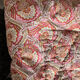 Vintage duvet/bedspread with a paisley pattern.